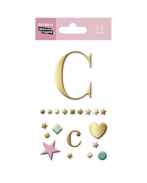 Stickers Nouvelles Images Nouvelles Images Letra C 1