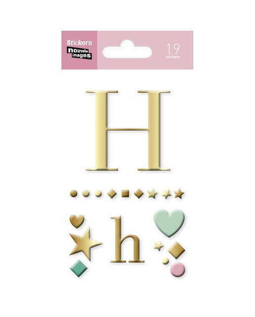 Imagem 0 de Stickers Nouvelles Images Nouvelles Images Letra H