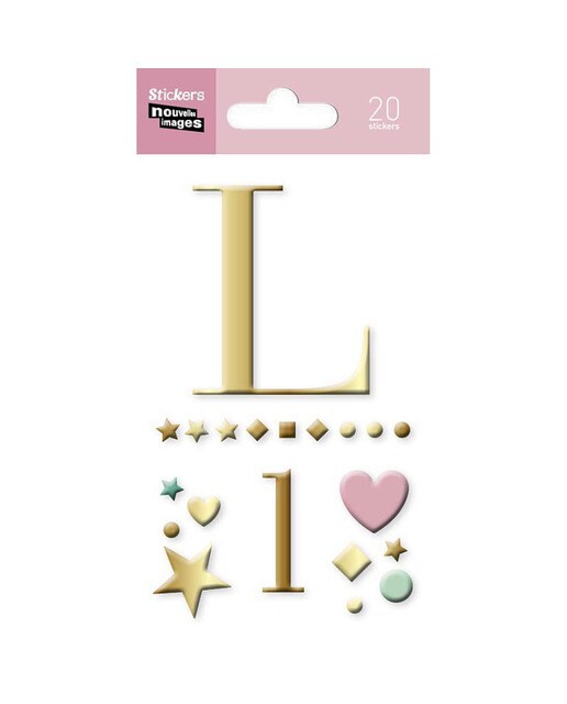 Stickers Nouvelles Images Nouvelles Images Letra L 1