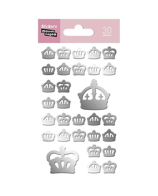 Stickers Nouvelles Images Coroas Prateadas 1