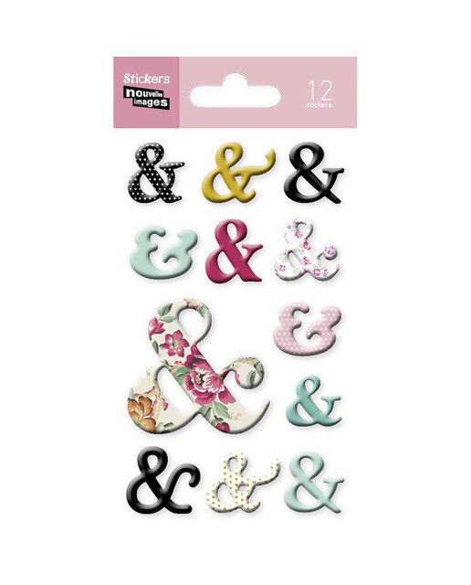 Autocolantes Ampersand 1