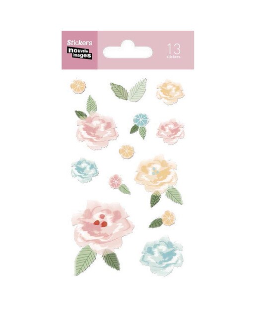 Stickers Nouvelles Images Flores Glitter 1