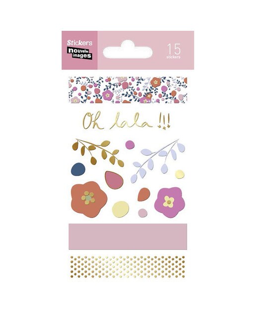Stickers Nouvelles Images Fita e Flores 1