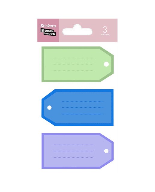 Stickers Nouvelles Images Etiquetas Azuis 1