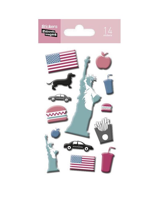 Autocolante New York 1