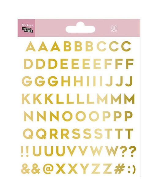 Imagem 0 de Sticker Nouvelles Images Alfabeto