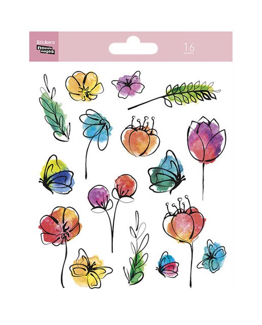 Imagem 0 de Sticker Nouvelles Images Flores