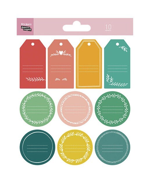 Sticker Nouvelles Images Etiquetas