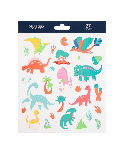 Sticker Kids 27 Autocolantes Dinossauros em PVC - Multicolor 1