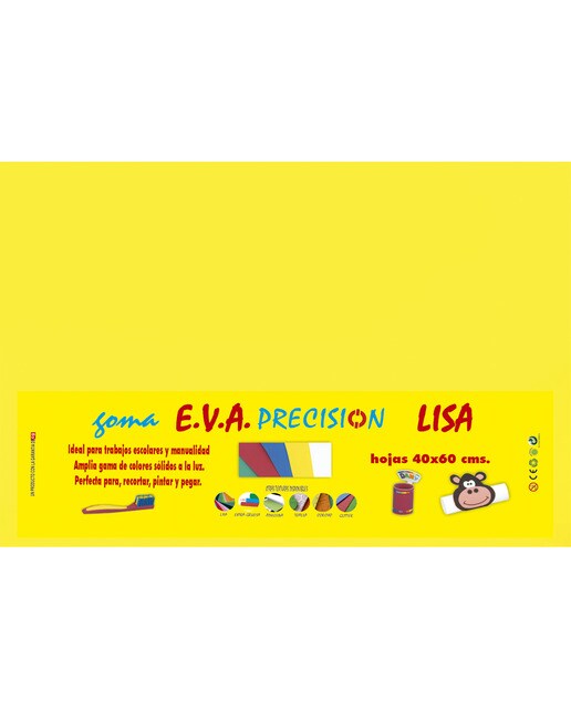 Folha Eva Precision 40x60 cm - Amarelo 1