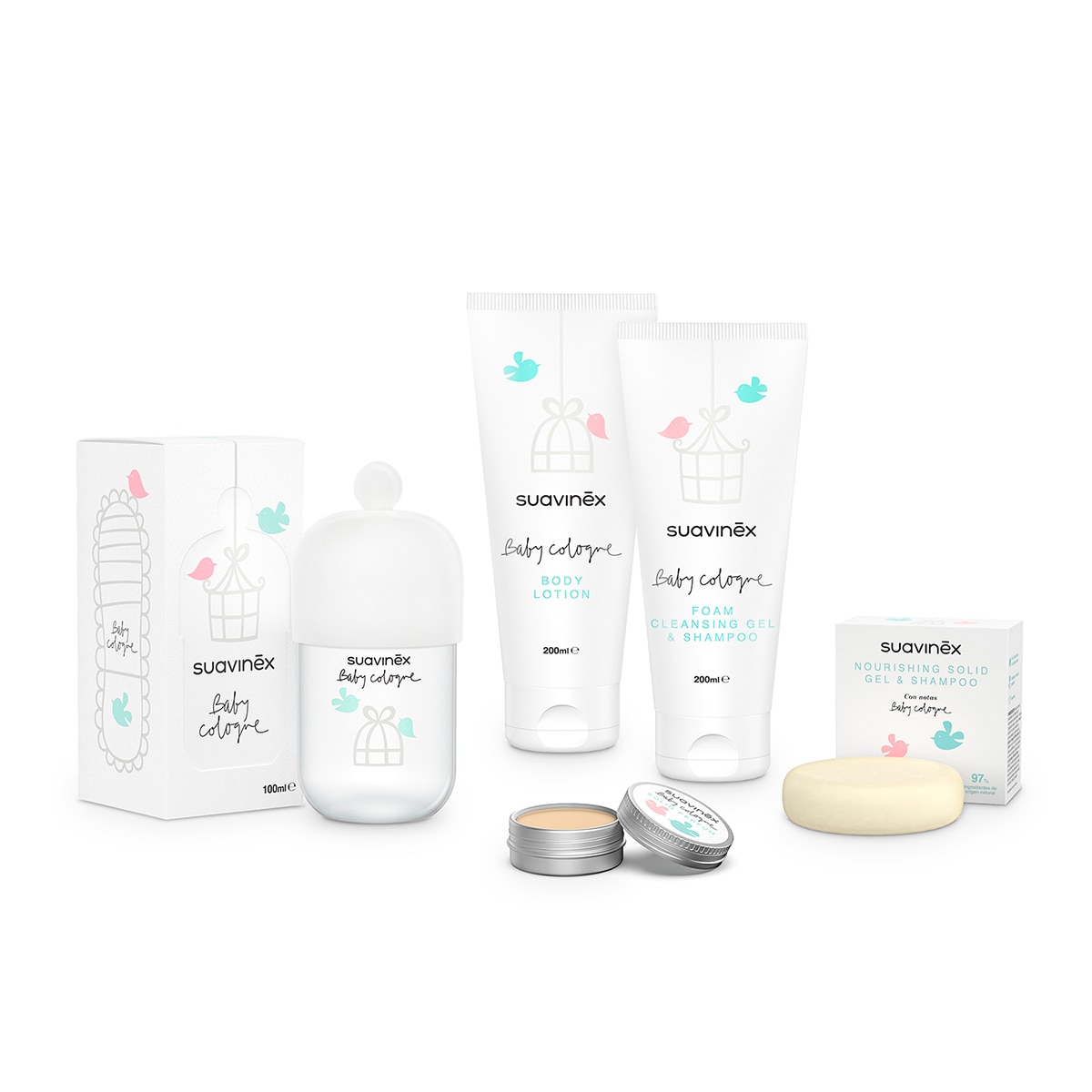 Água-de-colónia Baby Cologne (100 ml) branca Branco-4