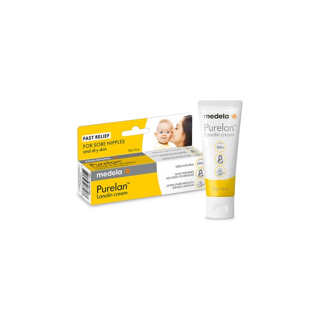 Crema Purelan Medela de lanolina (37 g.) amarillo
