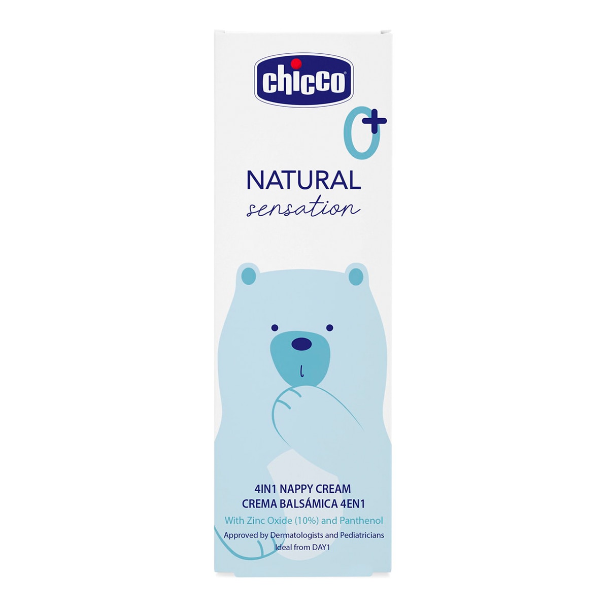 Pasta balsámica 4 en 1 NATURAL sensation Chicco 100ml 0m+ - Azul claro Azul claro-3