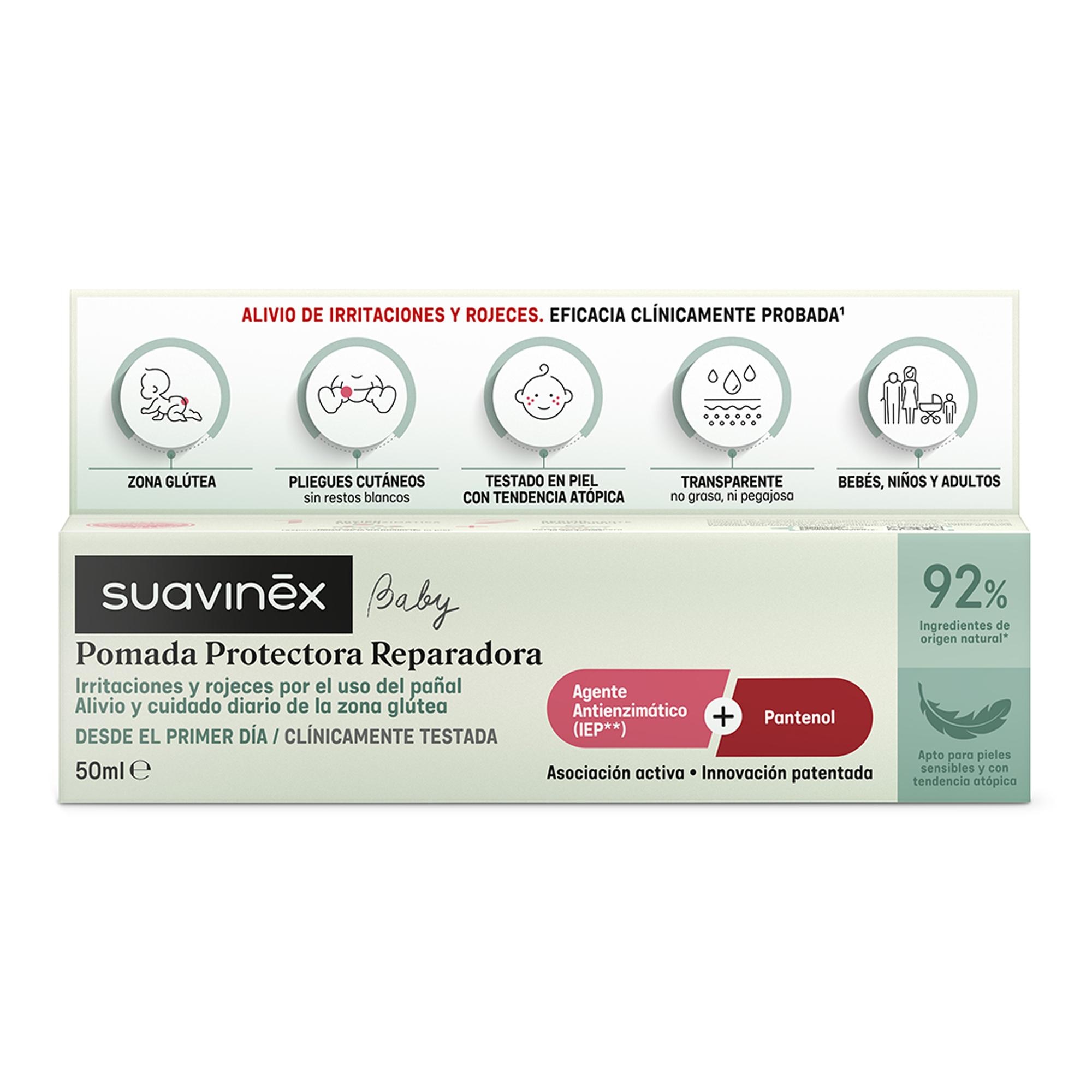 Creme protetor e reparador Suavinex para fraldas 50 ml Branco-2