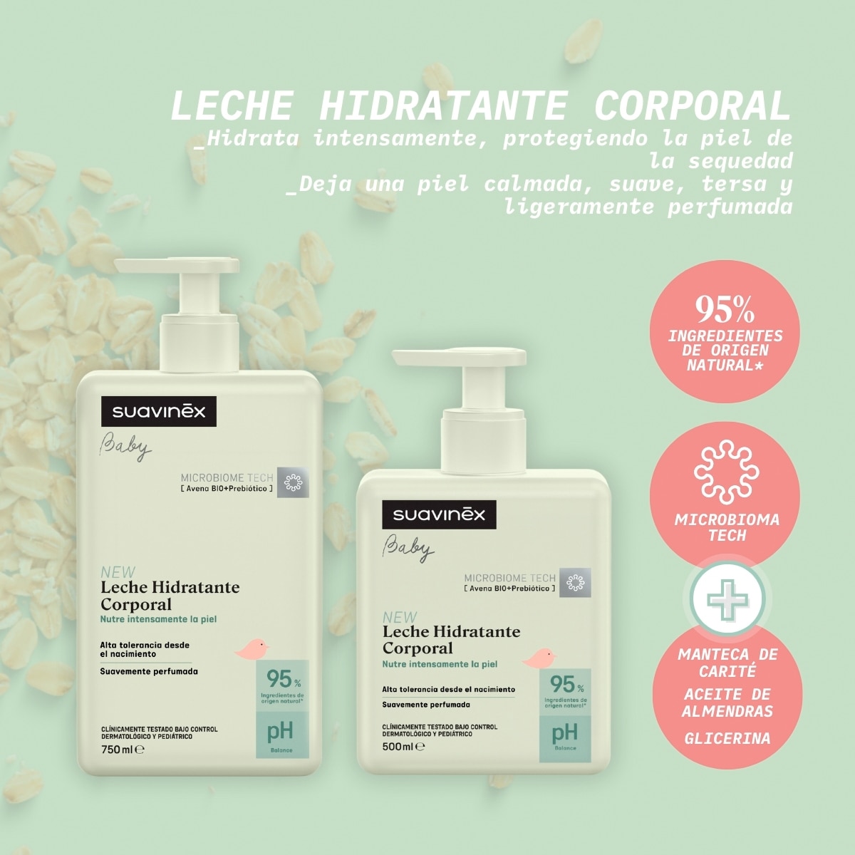 Leite Hidratante Corporal - 500 ml Branco-2