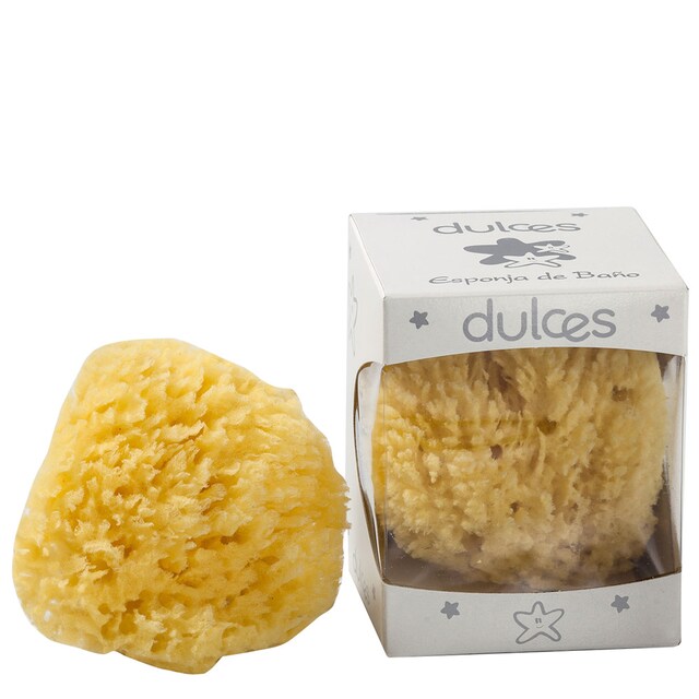 Esponja Natural Marina Dulces amarillo