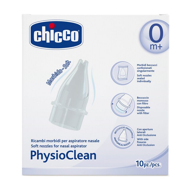 Recambios para Aspirador Nasal Chicco Physio Clean blanco