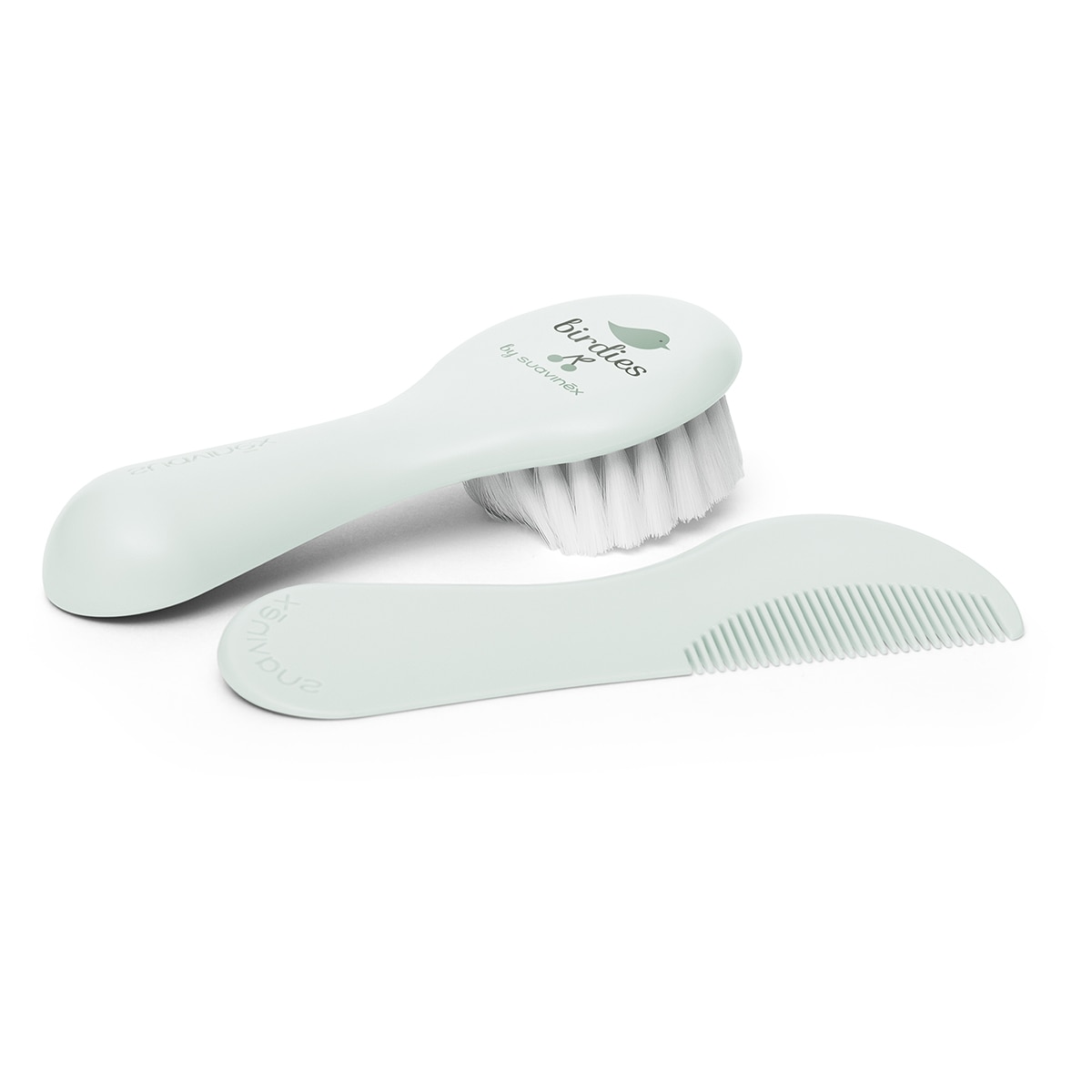 Suavinex - Set Cepillo fibras y Peine Suavinex recién nacido (0+ M.).