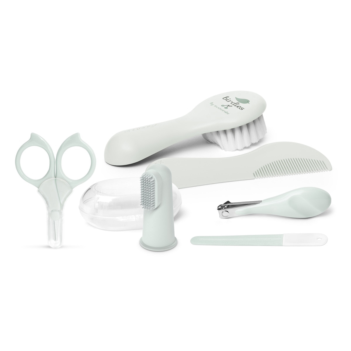 Imagen 2 de Neceser Set Manicura Para Bebés Suavinex 6 piezas - Verde Verde