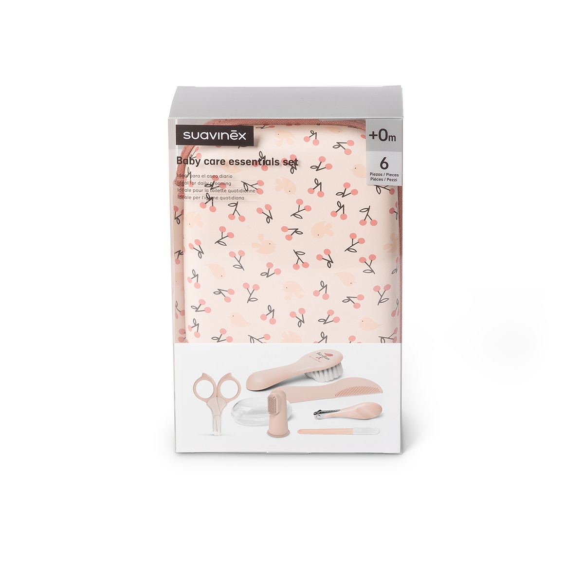 Nécessaire Conjunto Manicura Para Bebés 6 Peças Rosa-claro-10