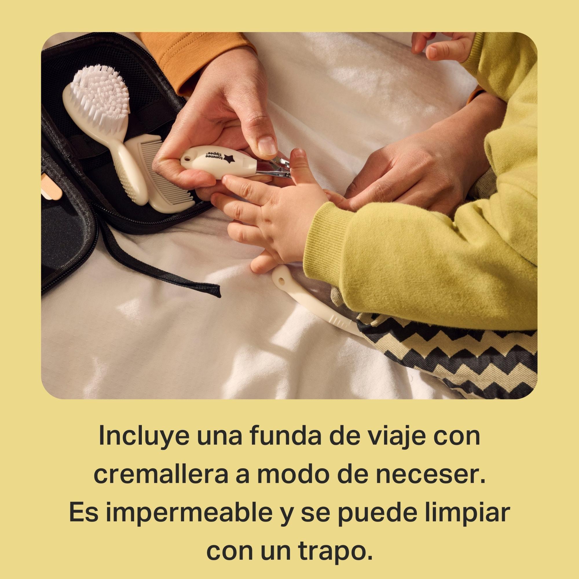 Set de Cuidado y Aseo Bebé Tommee Tippee con 9 accesorios Blanco Blanco-6