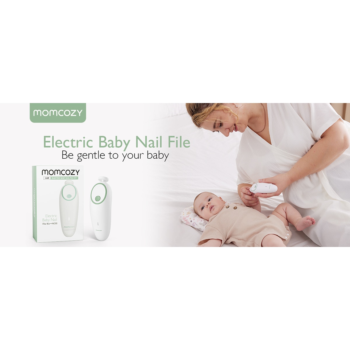 Lima Elétrica para Bebé Branco-9