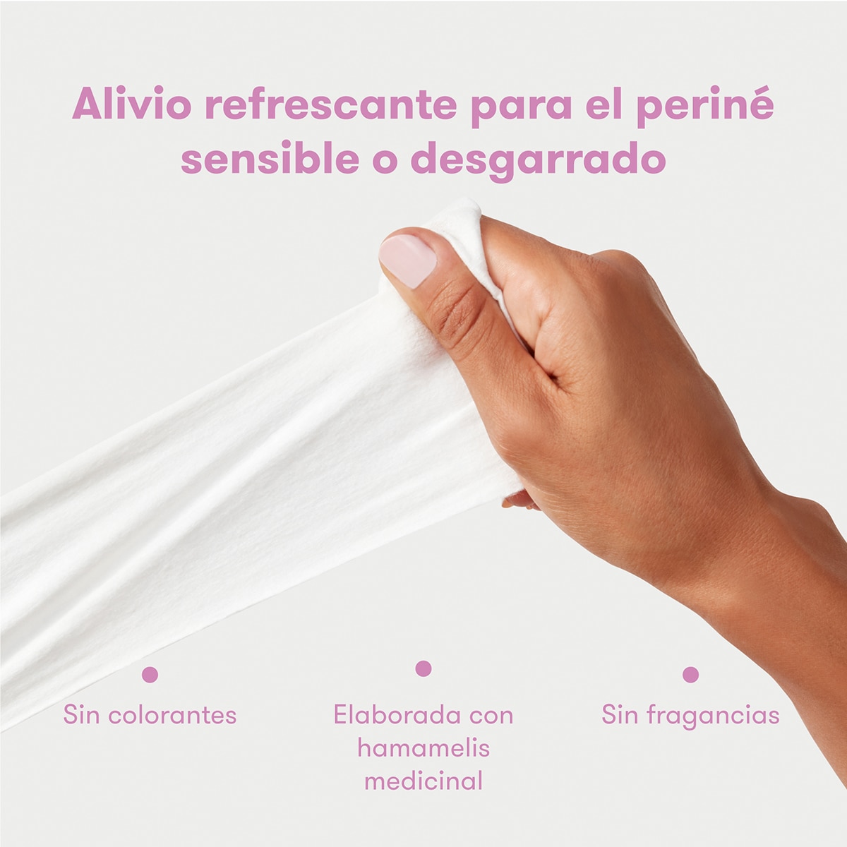 Toalhitas Refrescantes Pós-Parto - Pack de 24 Unid Branco-3