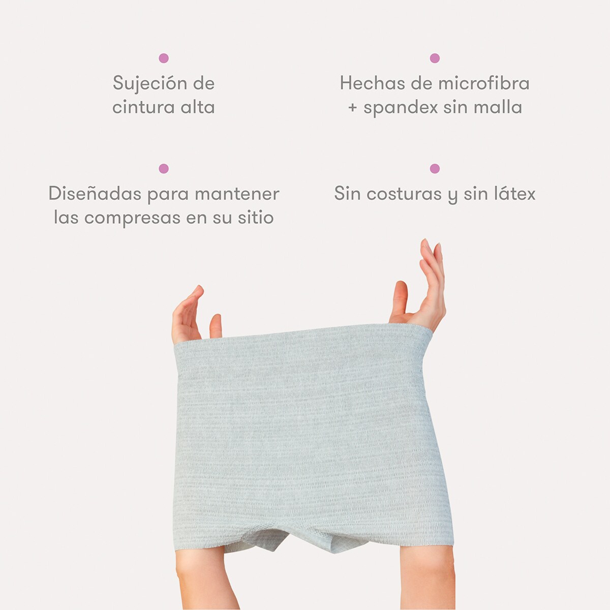 Braguitas desechables Frida postparto 8ud Blanco-4