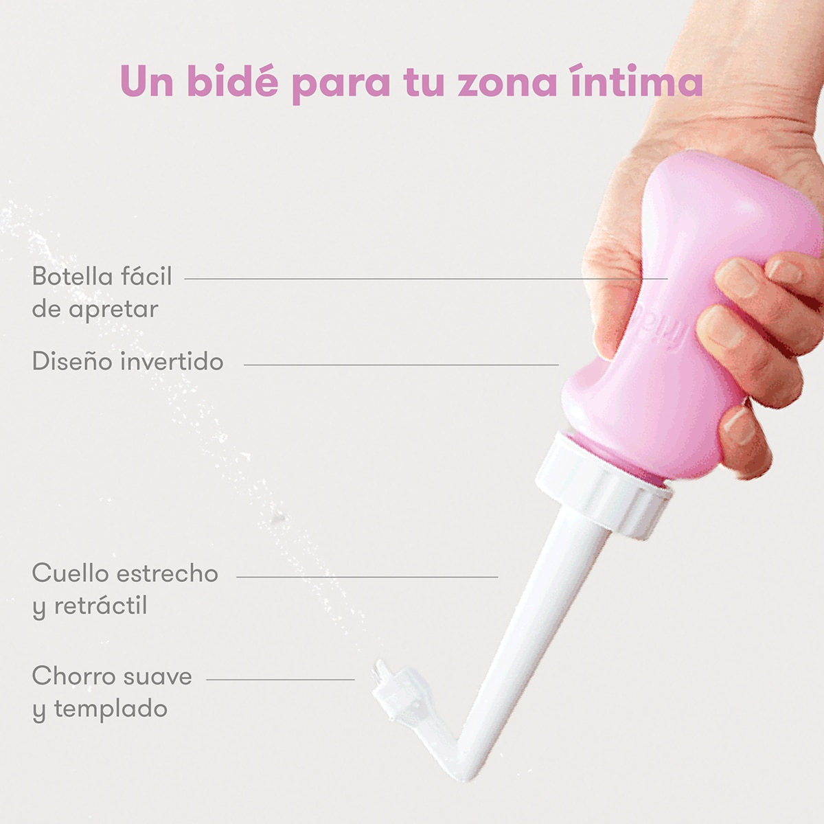 Garrafa de Lavagem Perianal para Pós-Parto Rosa antigo-4
