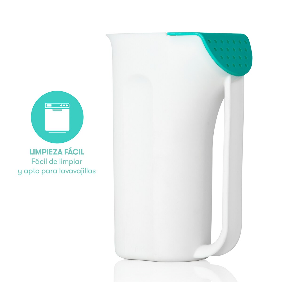 Jarro Anti-Lágrimas Fluxo Duplo Branco-7