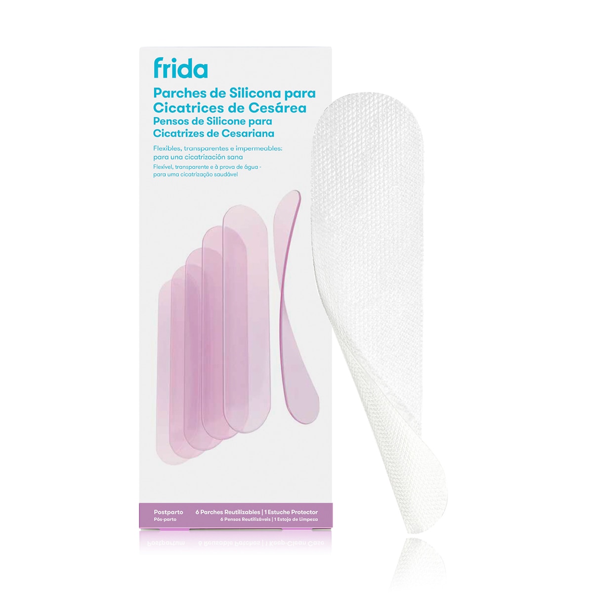 Imagem 0 de Adesivos de Silicone para Marcas ou Cicatrizes - Pack de 6 Unid.