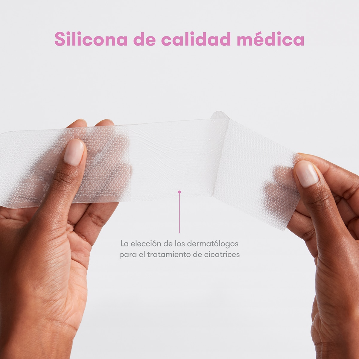 Adesivos de Silicone para Marcas ou Cicatrizes - Pack de 6 Unid Branco-3