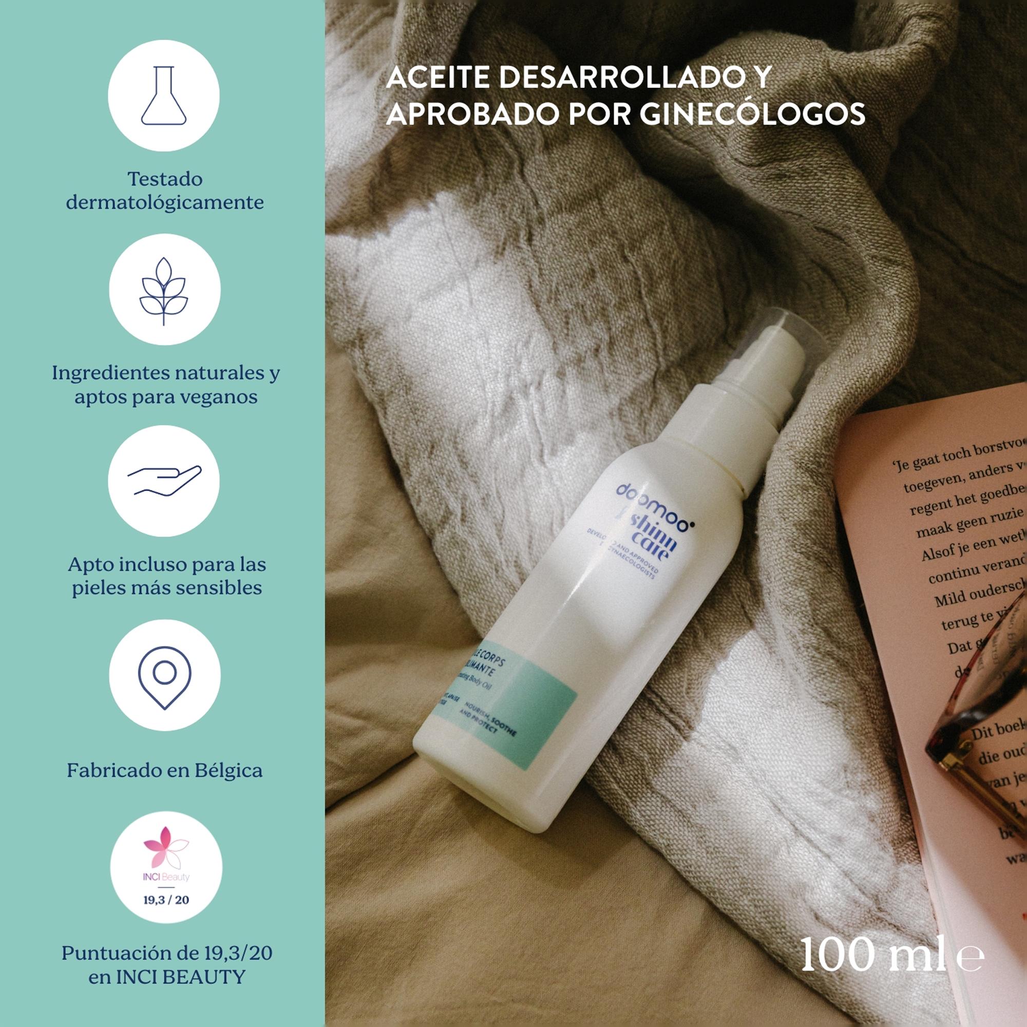 Aceite corporal sublimante Doomoo & Shinn Care 100ml - Blanco Blanco-3