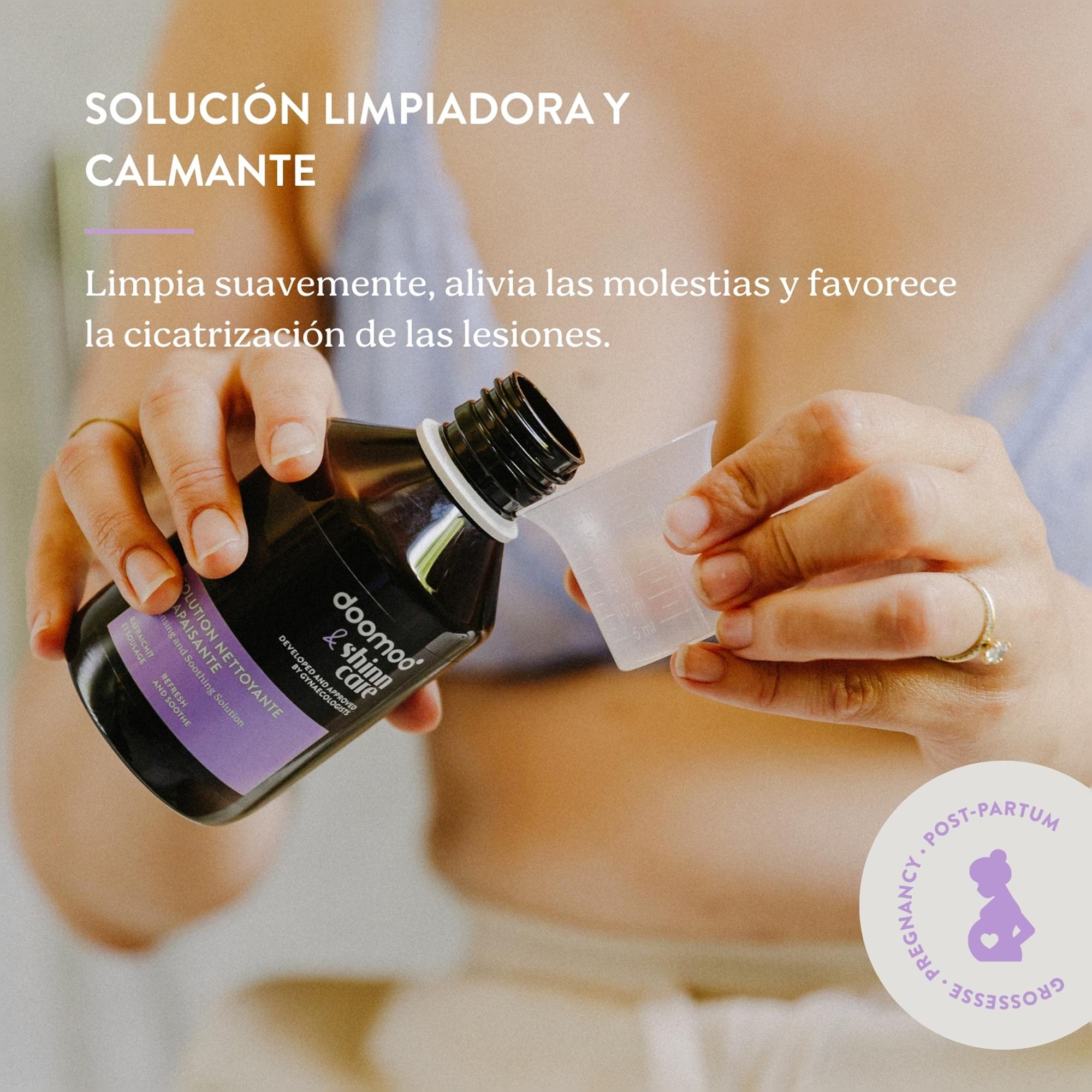 Solucion limpiadora y calmante Doomoo & Shinn Care 200ml - Blanco Blanco-4