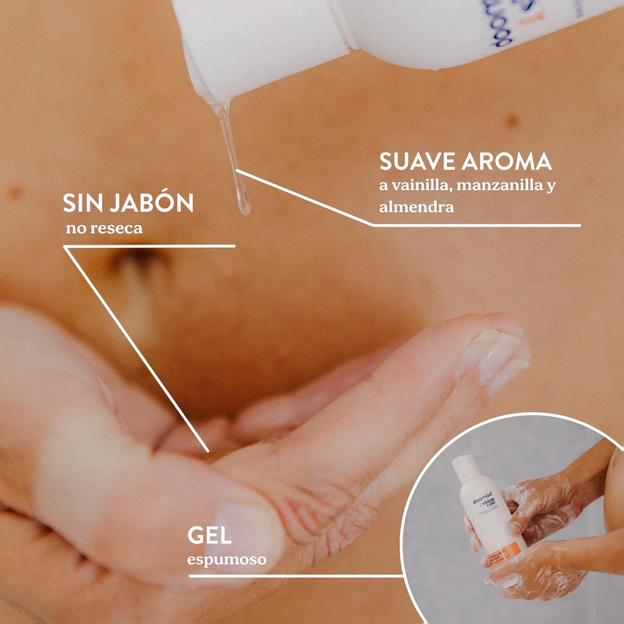 Gel íntimo limpiador probiotico Doomoo & Shinn Care 200ml - Blanco Blanco-6