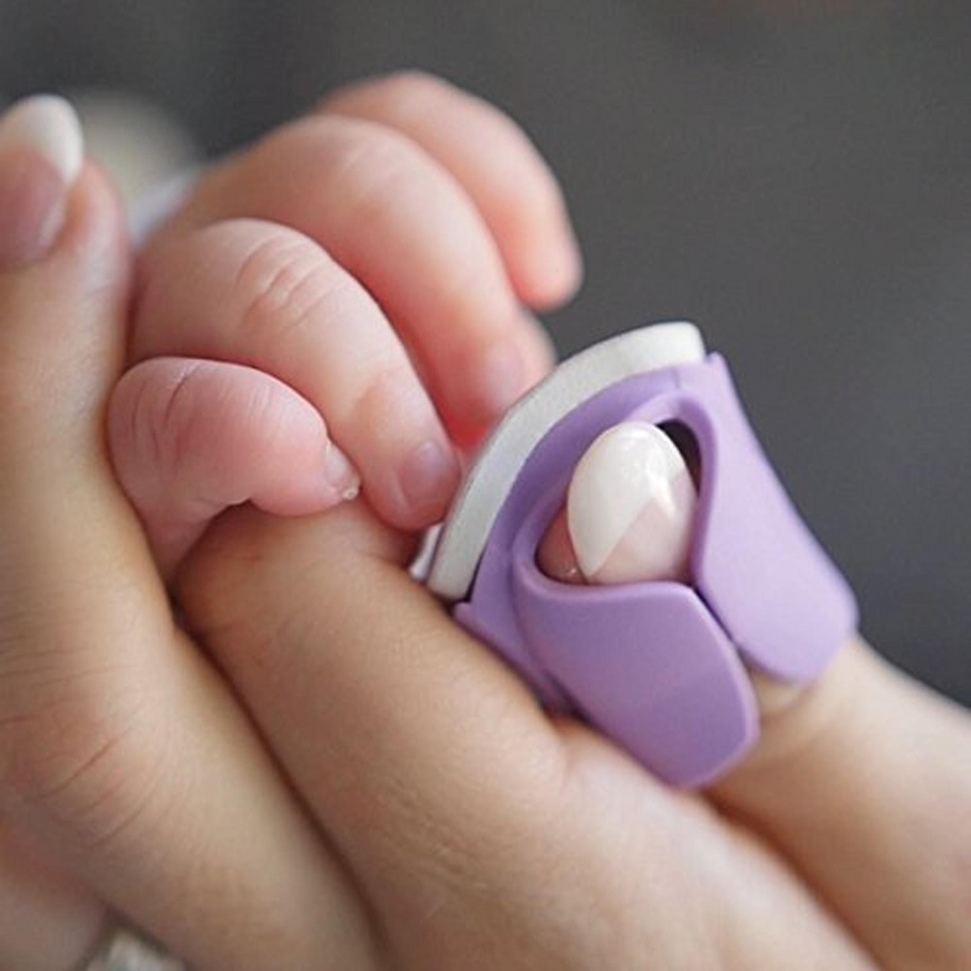 Imagen 0 de Lima de uñas Babynails de dedo + 15 recambios