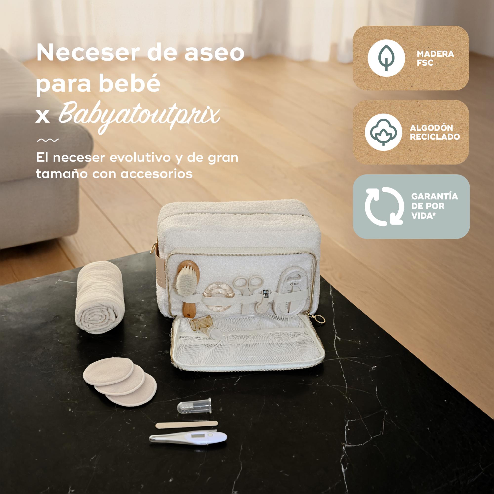 Necessaire para bebé Babymoov 11 peças Curl White Cru-3