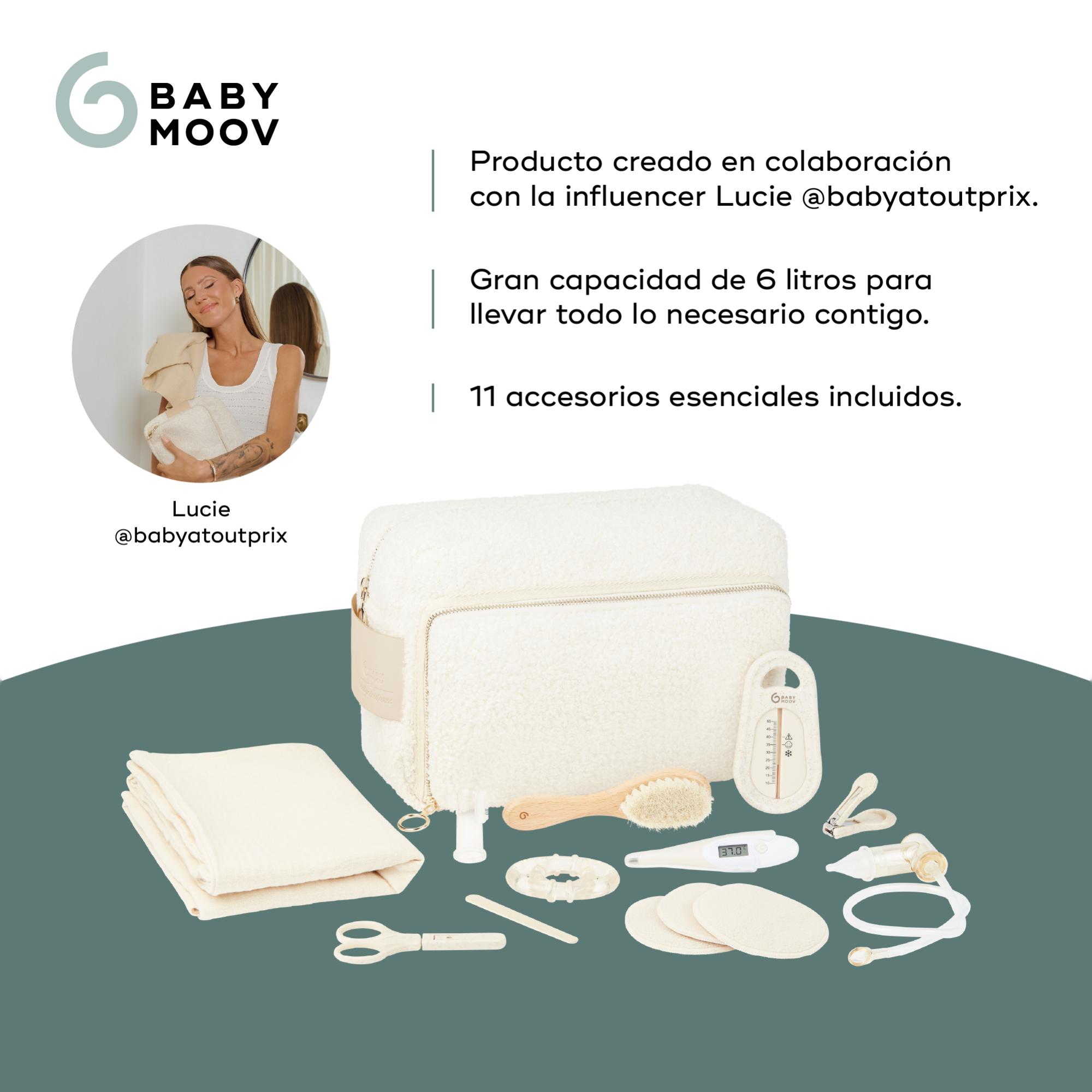 Necessaire para bebé Babymoov 11 peças Curl White Cru-4