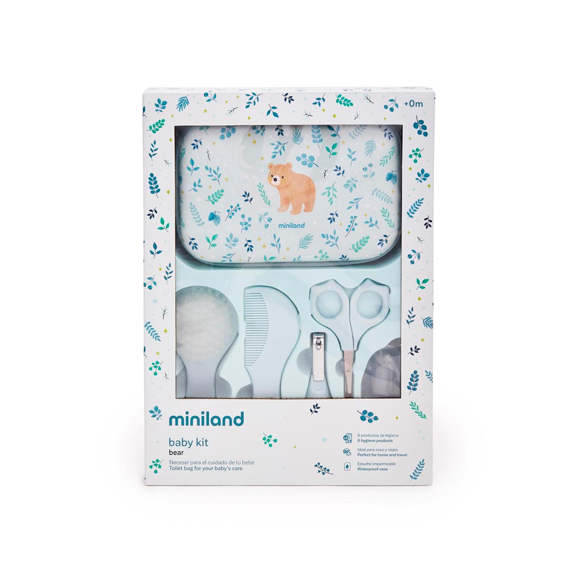 Set Higiene Miniland BabyKit 6 piezas colec. Dreamland - Azul claro Azul claro-7
