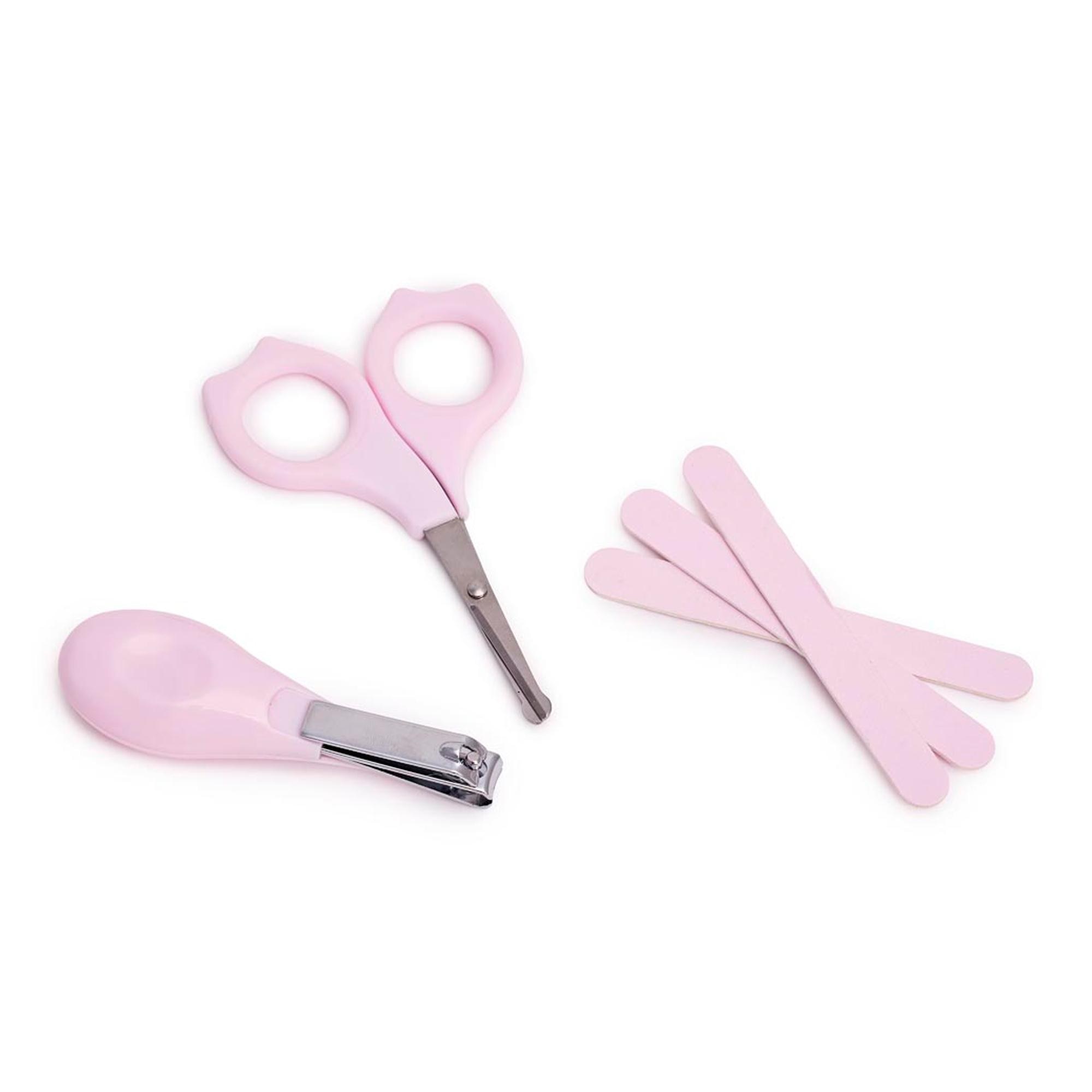 Kit de Higiene Miniland BabyKit com 6 Peças Coleção Dreamland Rosa-claro-3