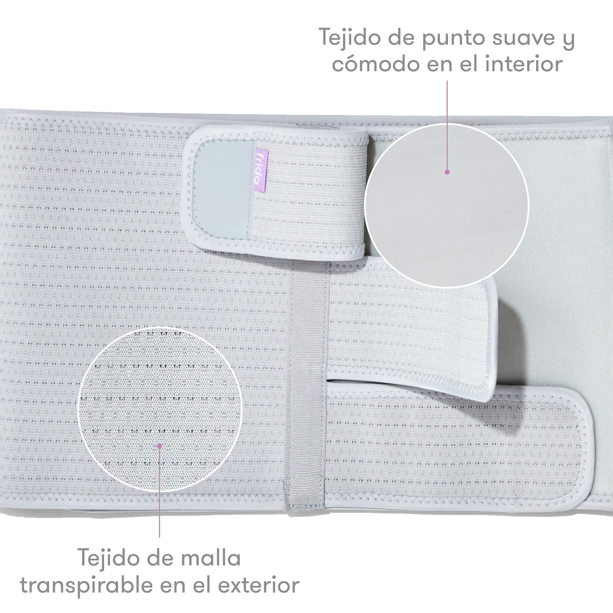 Cinta de Suporte Abdominal Pós-Parto Frida Cinzento-claro-2