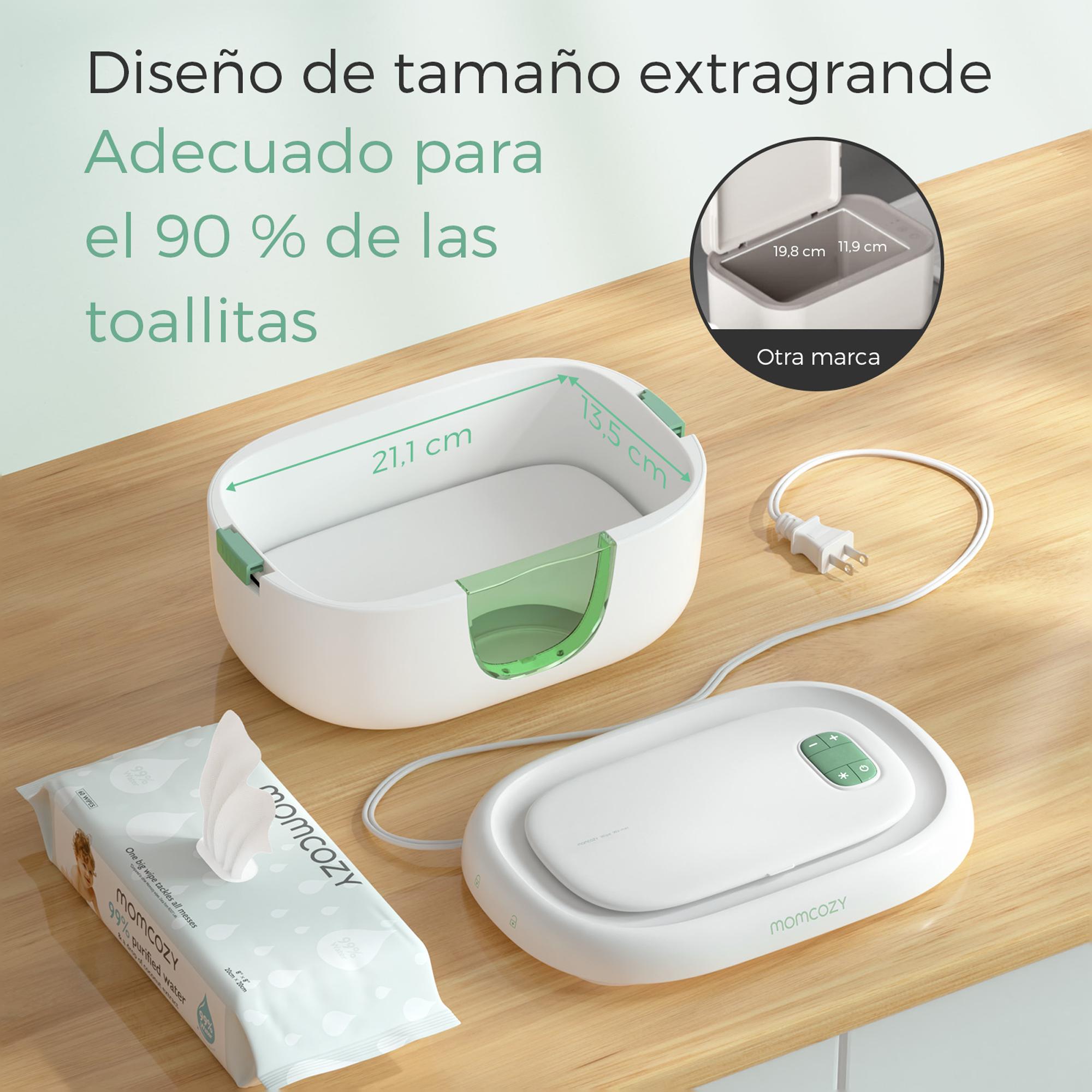 Aquecedor de Toalhitas para Bebés Branco-4
