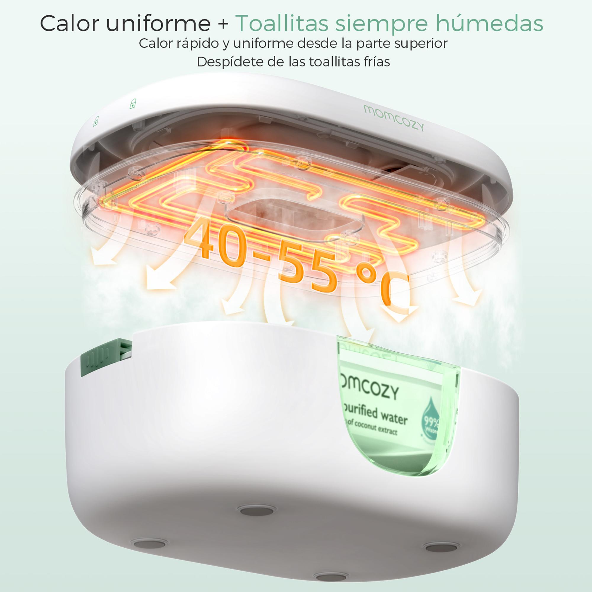 Aquecedor de Toalhitas para Bebés Branco-8