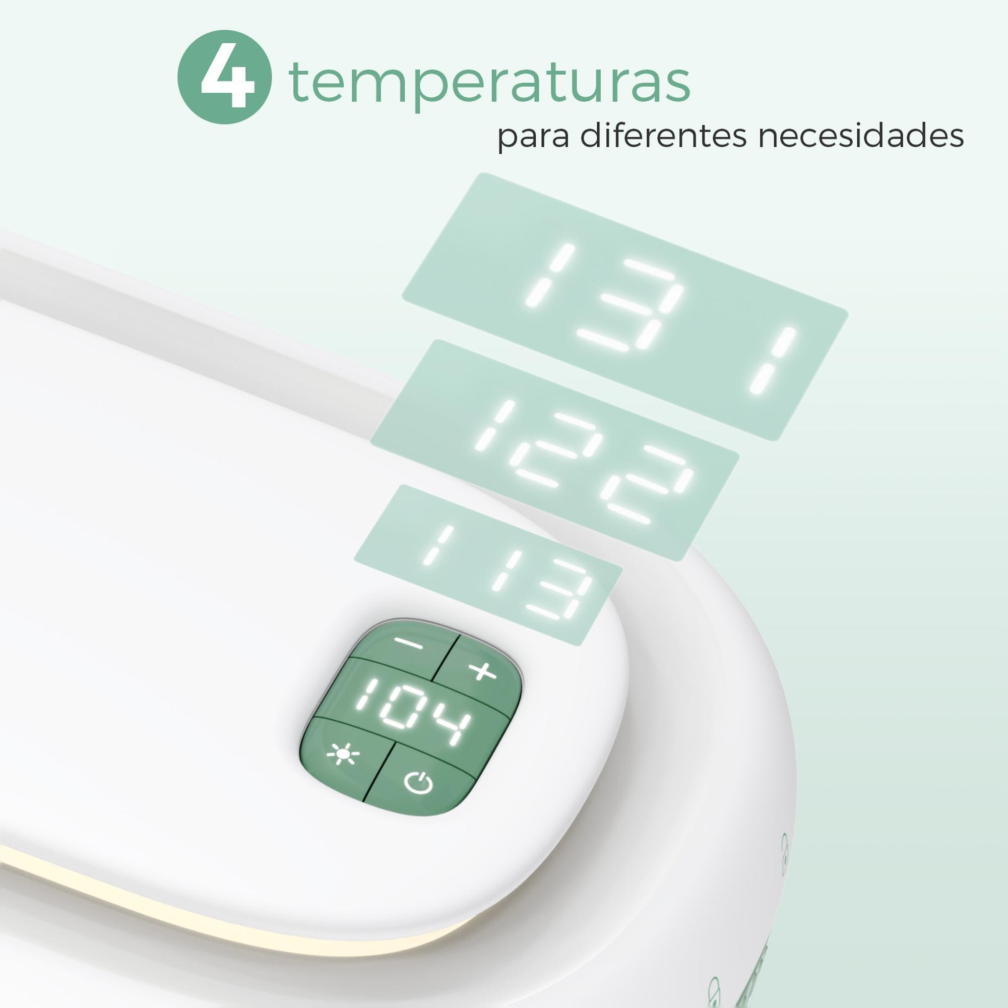 Aquecedor de Toalhitas para Bebés Branco-10