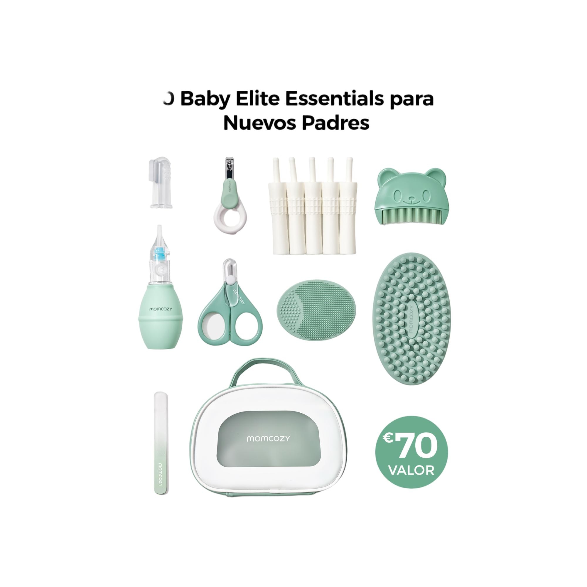 Set de Cuidado y Aseo Bebé Momcozy 10 piezas - Blanco Blanco-2