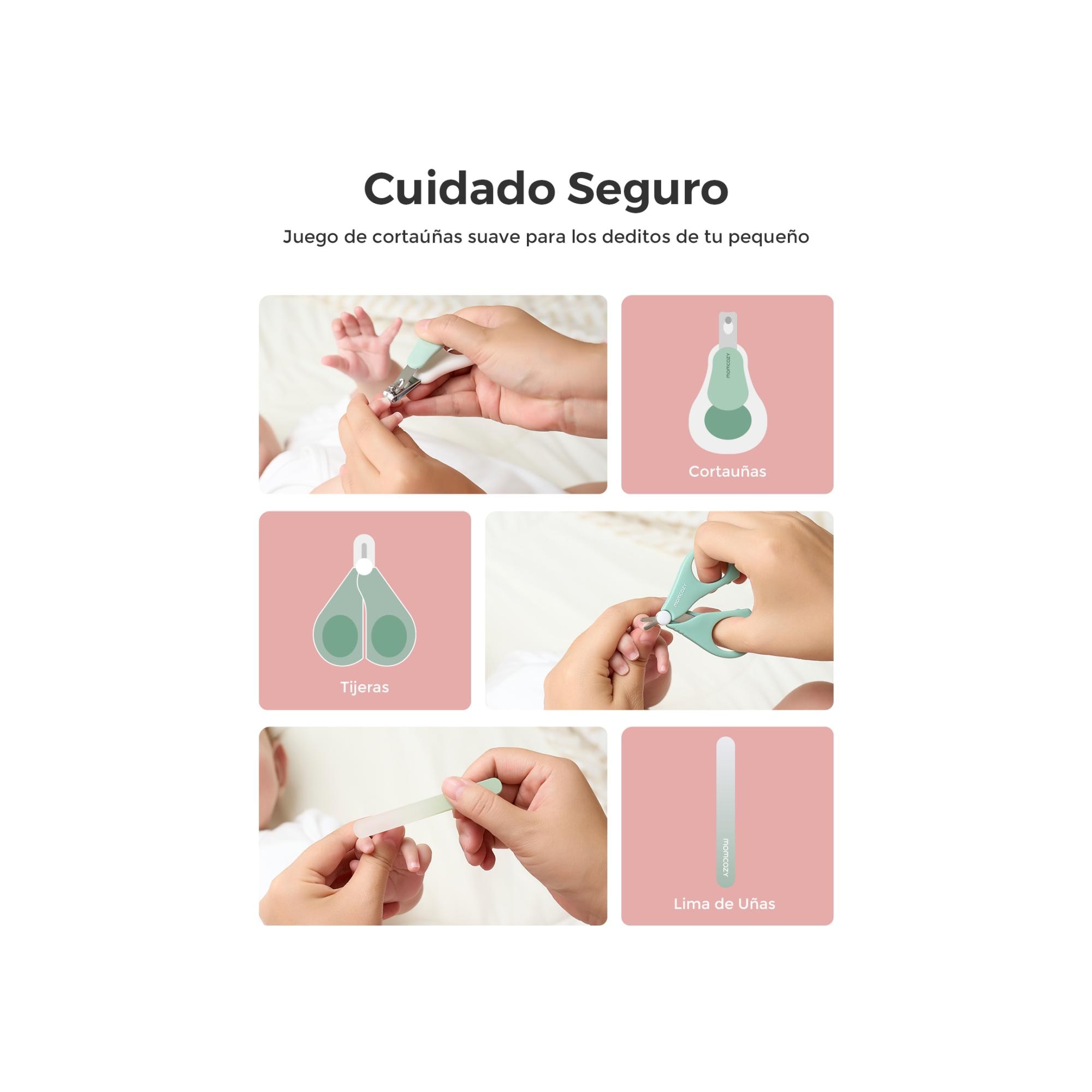Set de Cuidado y Aseo Bebé Momcozy 10 piezas - Blanco Blanco-5
