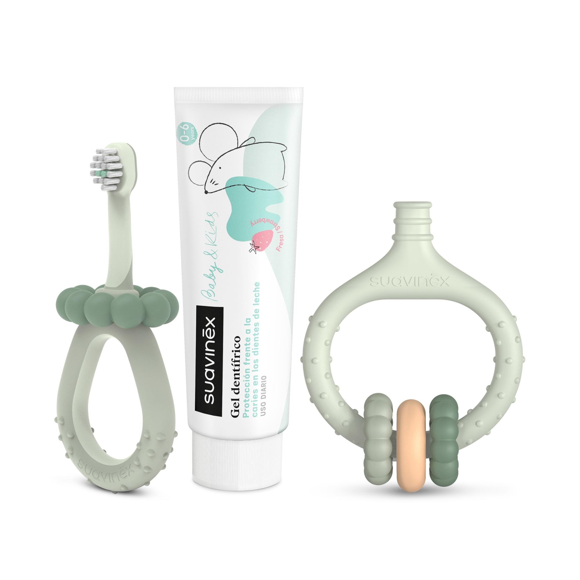 Imagem 0 de O Meu Primeiro Conjunto de Higiene Oral com Massajador de Gengivas