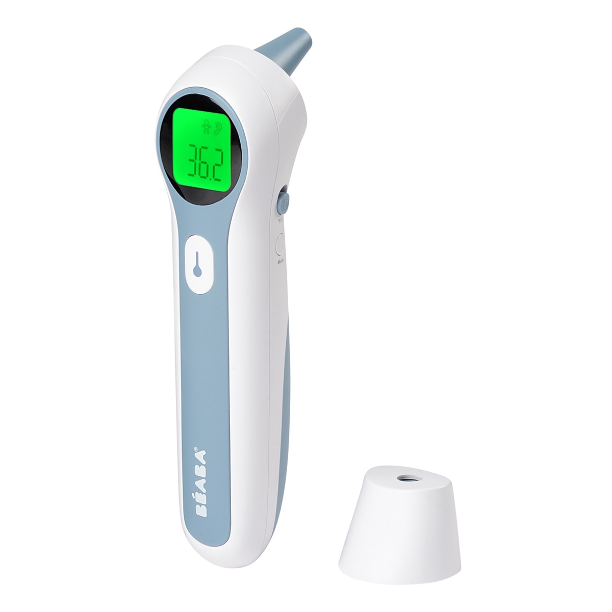 Termómetro Thermospeed auricular e de testa sem contacto branco Branco / Cinzento-2