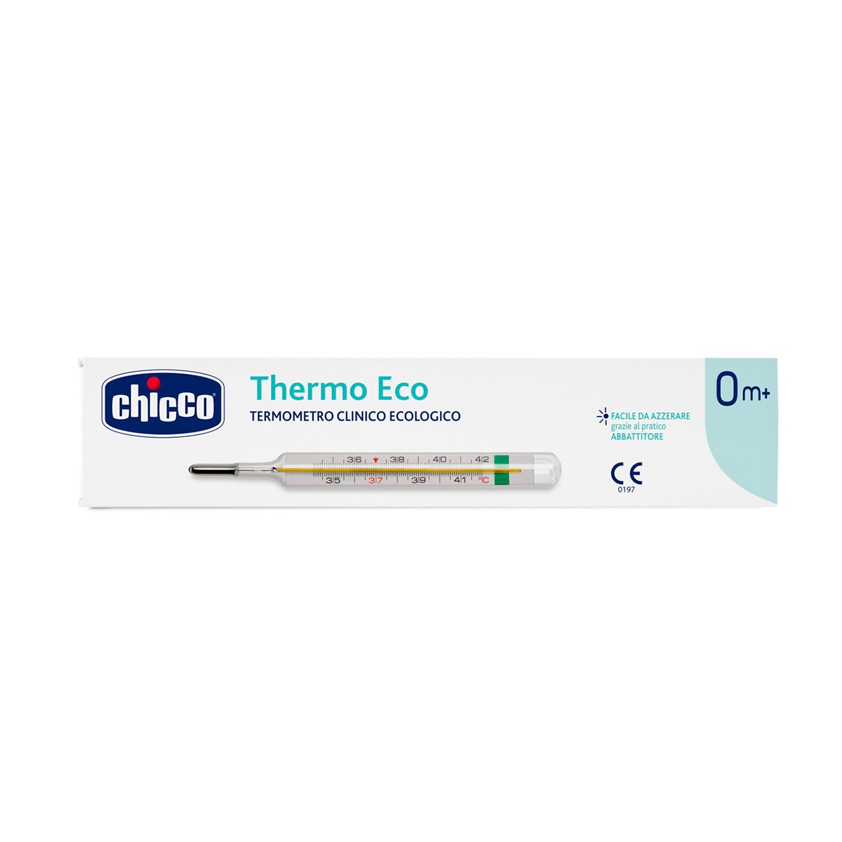 Termómetro Analógico ECO Vidro Branco-2