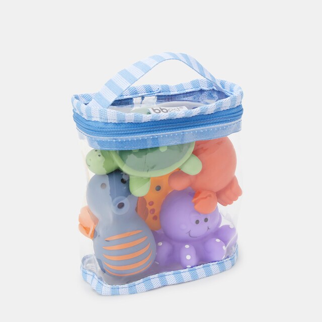 Pack muñecos para el baño animales marinos Bbest
